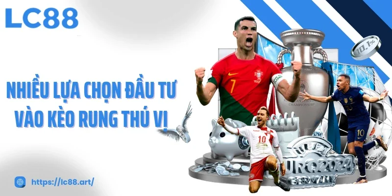 Nhiều lựa chọn đầu tư vào kèo rung thú vị